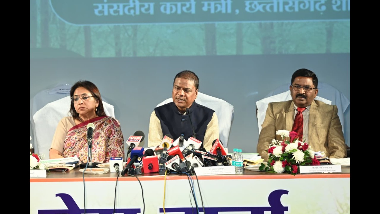 छत्तीसगढ़ में वन क्षेत्र 683 वर्ग किमी बढ़ा, 35 हुए बाघ; 4.20 करोड़ पौधरोपण समेत कई बड़ी उपलब्धियां गिनाईं केदार कश्यप ने